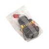 Переключатель ANLC-22 3P красный с подсветкой 220В NO+NC EKF PROxima