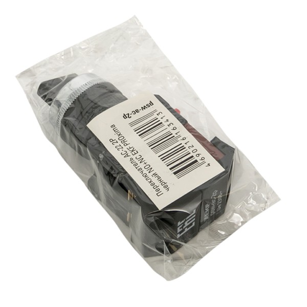 Переключатель АС-22 2P черный NO+NC EKF EKF PROxima — изображение 3