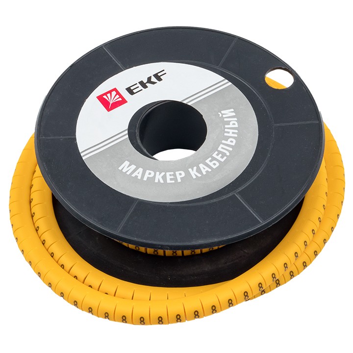 Маркер кабельный 1,5 мм2 "8" (1000 шт,) (ЕС-0) EKF PROxima — изображение 4