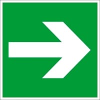 Знак “Направляющая стрелка” 200х200мм EKF PROxima