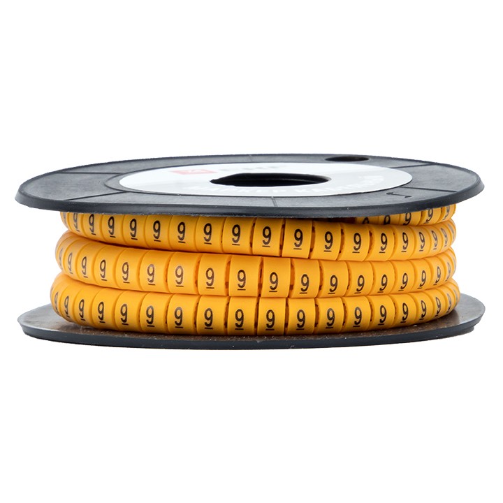 Маркер кабельный 2,5 мм2 "9" (1000 шт,) (ЕС-1) EKF PROxima — изображение 3