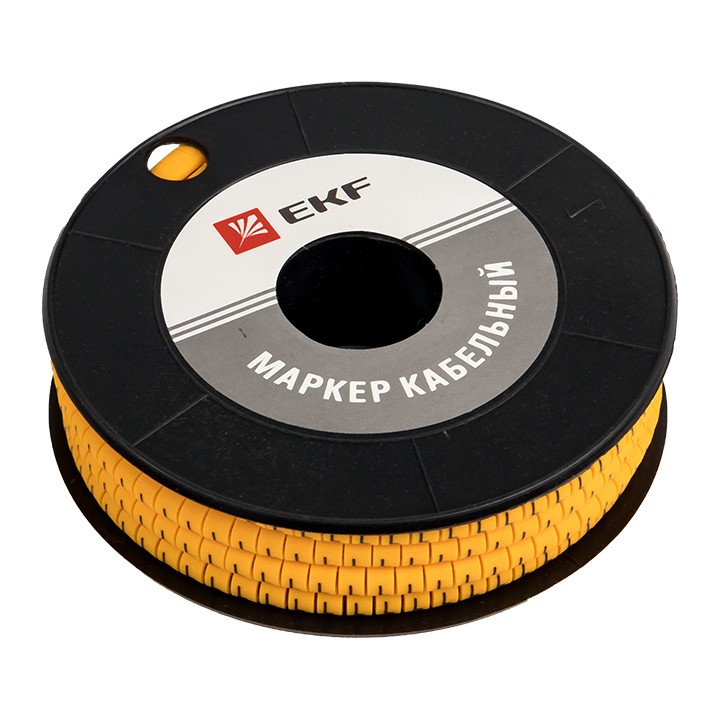 Маркер кабельный 2,5 мм2 "L" (1000 шт,) (ЕС-1) EKF PROxima — изображение 2
