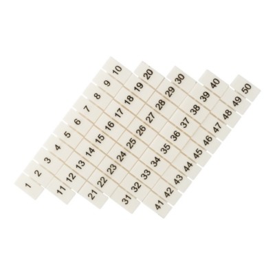 Маркеры для JXB-ST 4 с нумерацией 1-50 (100 шт,) EKF PROxima