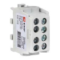 Клемма распределительная КСР с двойным винтом 2×35/2×25 серая EKF PROxima