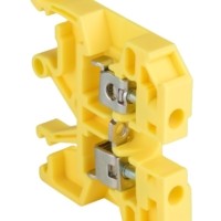 Колодка клеммная JXB-2,5/35 желтая EKF PROxima