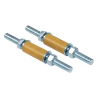 Втулочный изолятор Д=40 мм со шпилькой и крепежом (2 шт) EKF PROxima