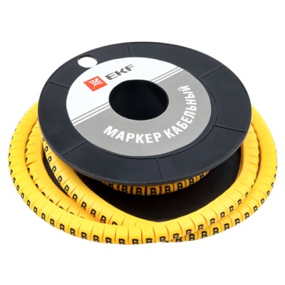 Маркер кабельный 6,0 мм2 "B" (350 шт,) (ЕС-3) EKF PROxima — изображение 4