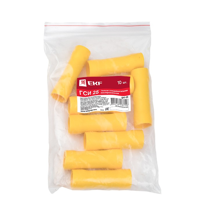 Гильза кабельная ГСИ 25 10 шт/уп EKF PROxima — изображение 2