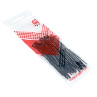 Хомут P6,6 стандартный (ч), 2,5×100 (50шт) FlexLock PROxima