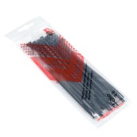 Хомут P6,6 стандартный (ч), 3,6×150 (50шт) FlexLock PROxima