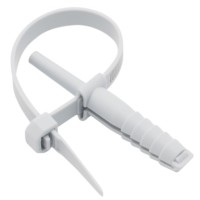 Дюбель-хомут серый 7х150мм 50 шт/уп EKF PROxima