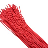 Термоусаживаемая трубка ТУТ нг 8/4 красная в отрезках по 1м EKF PROxima