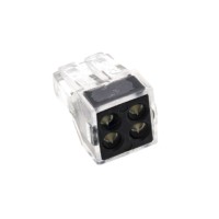 Клемма СМК 4-проводная зажимная 1,0-2,5мм2 4шт/уп EKF PROxima