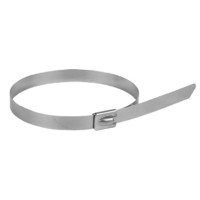 Хомут AISI 304 из нержавеющей стали, 7,9×290 (10 шт,) FlexLock PROxima