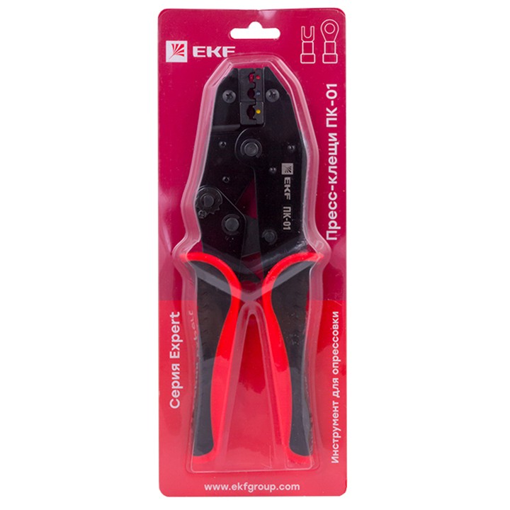 Пресс-клещи ПК-01 ( 0,5-6,0 мм2 НКИ НВИ) EKF Expert — изображение 3