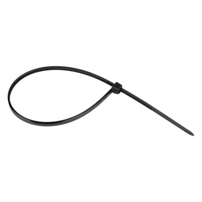 Хомут нейлоновый черный (2,5х180) (100шт,) EKF Basic