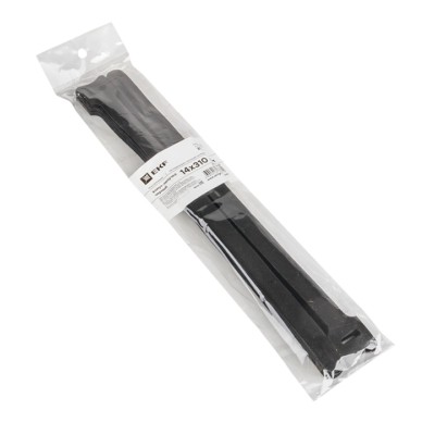 Хомут-липучка 14х310 мм черный (20 шт) EKF PROxima — изображение 2