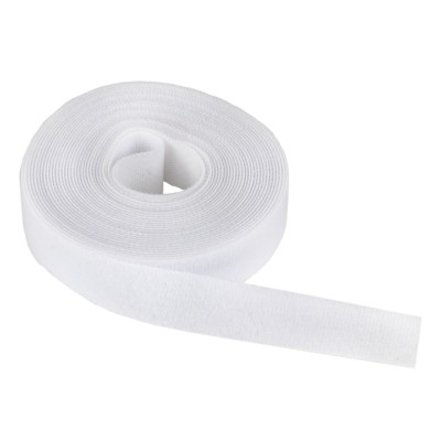 Хомут-липучка 20 мм (5м ролл) белый EKF PROxima — изображение 3