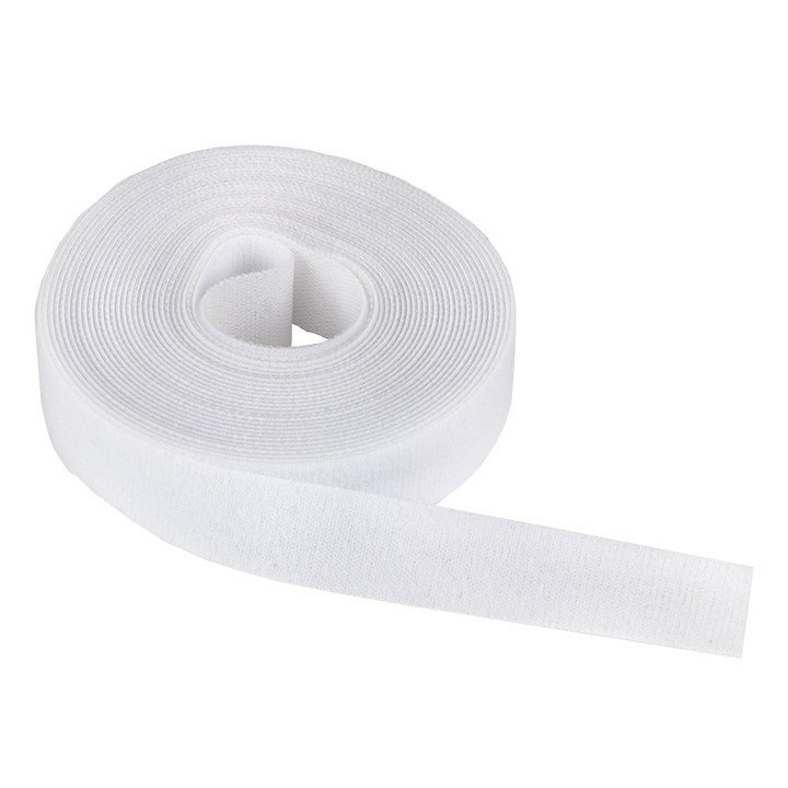 Хомут-липучка 20 мм (5м ролл) белый EKF PROxima — изображение 3