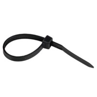 Хомут нейлоновый черный (4,8х120) (100шт,) EKF Basic