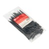Хомут нейлоновый черный (4,8х150) (100шт,) EKF Basic