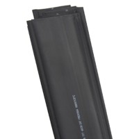 Термоусаживаемая трубка ТУТ нг 25/12,5 черная в отрезках по 1м EKF PROxima