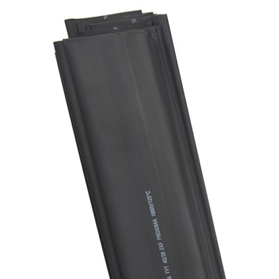 Термоусаживаемая трубка ТУТ нг 20/10 черная в отрезках по 1м EKF PROxima