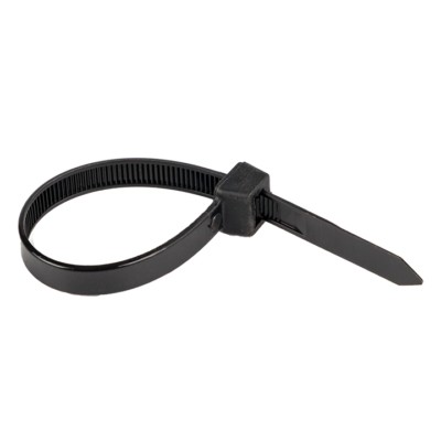 Хомут нейлоновый черный (7,2х150) (100шт,) EKF Basic