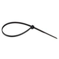 Хомут нейлоновый черный (2,5х160) (100шт,) EKF Basic