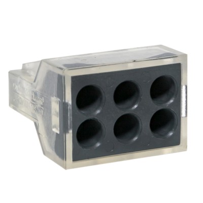 Клемма СМК 6-проводная зажимная 1,0-2,5мм2 5шт/уп EKF PROxima