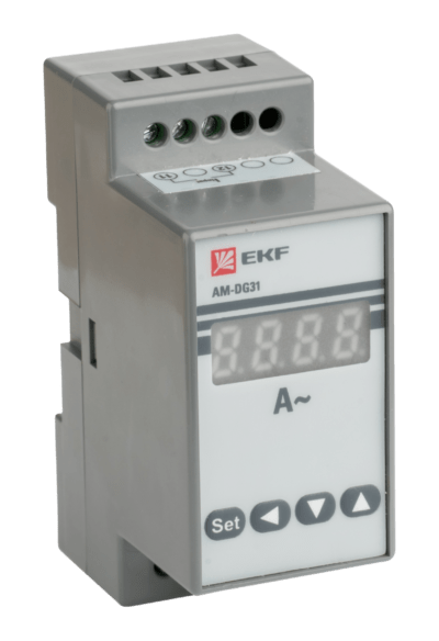 Амперметр AD-G31 цифровой на DIN однофазный EKF PROxima (без поверки