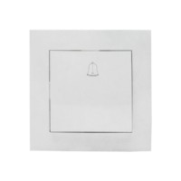 Валенсия кнопка звонка 10А белая EKF PROxima