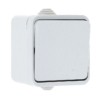 Выключатель 1кл. ОП 10А IP44 белый Прага EKF