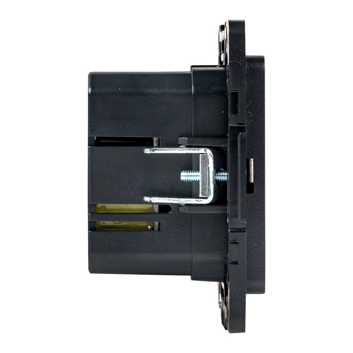 Стокгольм Механизм Розетки с 2USB type-A + type-C черный EKF PROxima — изображение 4