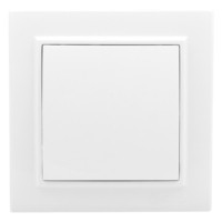 Минск Кнопка нажимная СП, 10А, белый EKF