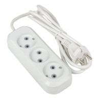 Удлинитель сетевой Эксперт 3-м 2м 10А/2,2кВт б/з ПВС 2х0,75 EKF PROxima