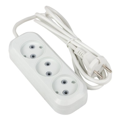 Удлинитель сетевой Эксперт 3-м 2м 10А/2,2кВт б/з ПВС 2х0,75 EKF PROxima