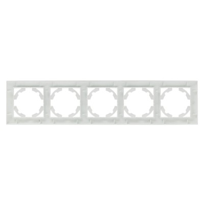 Валенсия Рамка 5-местная сталь EKF — изображение 3