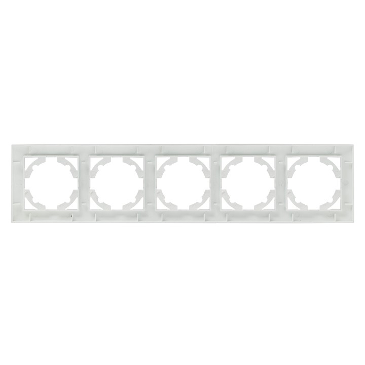 Валенсия Рамка 5-местная сталь EKF — изображение 3