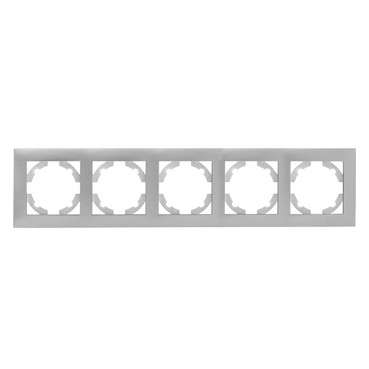 Валенсия Рамка 5-местная сталь EKF — изображение 2