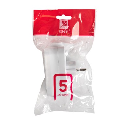 Разветвитель сетевой 2 гнезда с/з плоский 16А 250B EKF PROxima — изображение 3