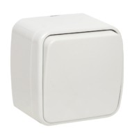 Выключатель 1кл. ОП 10А белый Минск EKF Basic