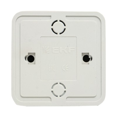 Розетка ТВ 1-мест 75Ом 5-862МГц бел Рим EKF PROxima — изображение 3