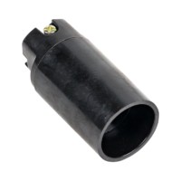 Патрон карболитовый подвесной Е14 чёрный EKF PROxima