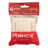 Выключатель 2-кл, СП, Минск, с индикатором 10А, бежевый EKF