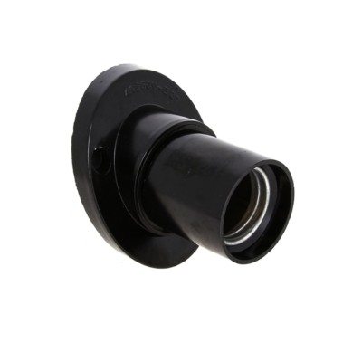 Патрон карболитовый наст Е27 чёрный наклонный EKF PROxima