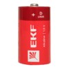 Алкалиновая батарейка типа D(LR20) блистер 2шт, EKF