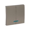 Валенсия лицевая панель выключателя 2-кл, с индикатором 10А кашемир EKF PROxima