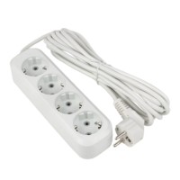 Удлинитель сетевой Эксперт 4-м 5 метра 16А/3,5кВт с/з ПВС 3х1 EKF PROxima