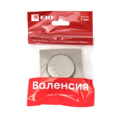 Валенсия лицевая панель светорегулятора 600W 220В кашемир EKF PROxima — изображение 2